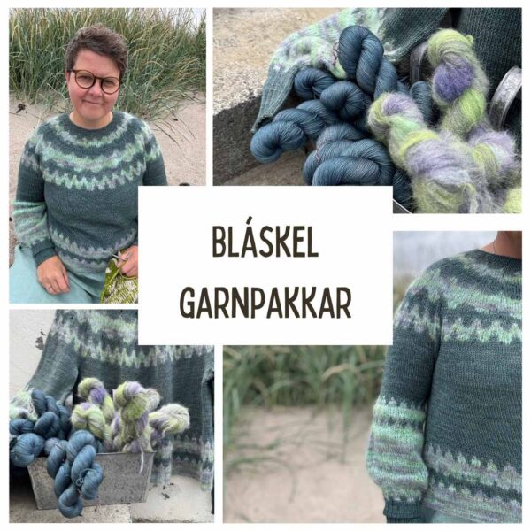 Bláskel garnpakkar